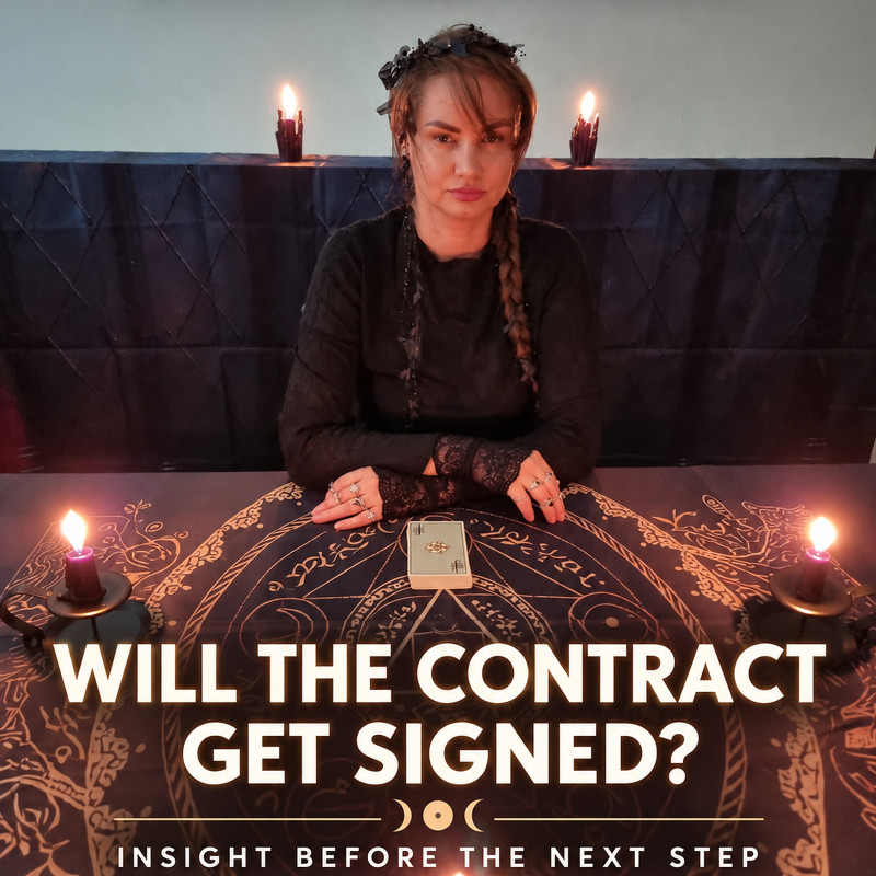 Will the Contract Get Signed? - Tarot Reading