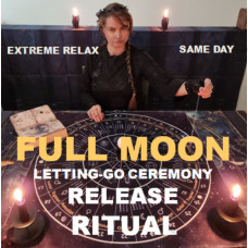 Full Moon Release Ritual - Personalized Letting - Go Ceremony Full Moon Release Ritual - Personalized Letting - Go Ceremony